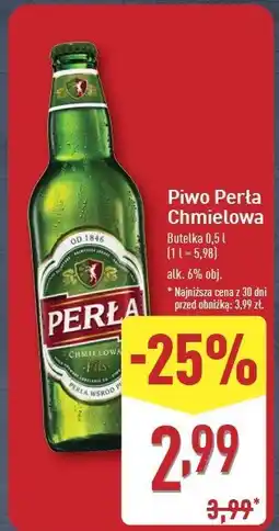 ALDI Piwo Perła Chmielowa oferta