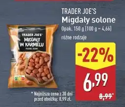 ALDI Migdały w karmelowej skorupce Trader Joe's oferta