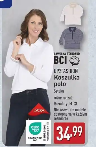 ALDI Koszulka polo rozm. m-xl Up2Fashion oferta