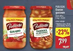 ALDI Fasolka po bretońsku z kiełbasą i boczkiem Pudliszki oferta