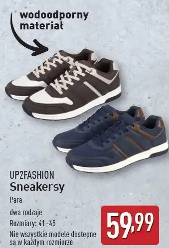 ALDI Sneakersy damskie 41-45 Up2Fashion oferta