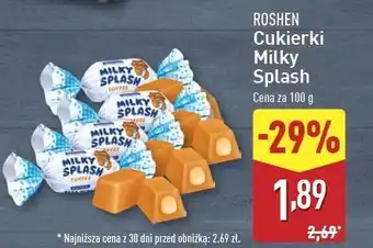 ALDI Cukierki Milky Splash Toffee oferta