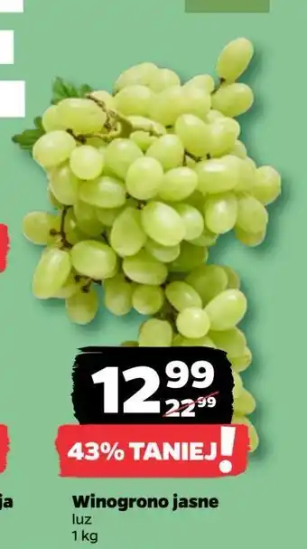 Netto Winogrono jasne bezpestkowe oferta