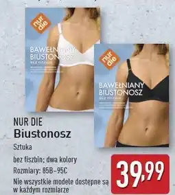 ALDI Biustonosz damski 85b-95c czarny Nur Die oferta