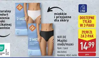 ALDI Majtki damskie maxi 40/42-44/46 Nur Die oferta