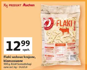 Auchan Flaki cielęce blanszowane Auchan oferta