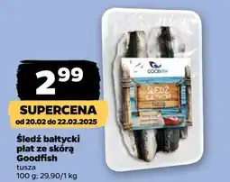 Netto Filet ze śledzia bałtyckiego skórą Good Fish oferta