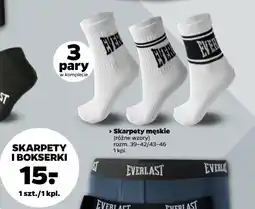 Netto Skarpety męskie Everlast oferta