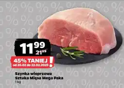 Netto Szynka wieprzowa kulka Sztuka Mięsa Netto oferta