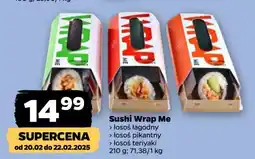 Netto Sushi wrap teriyaki oferta