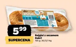 Netto Bajgle z sezamem Dakri oferta