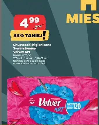 Netto Chusteczki uniwersalne art Velvet oferta