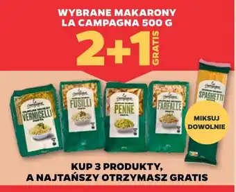 Netto Makaron farfalle La Campagna oferta