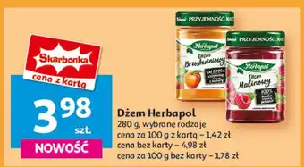 Auchan Dżem malinowy Herbapol oferta