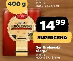 Netto Ser królewski plastry Sierpc oferta