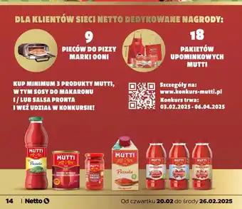 Netto Passata pomidorki baby roma Mutti oferta