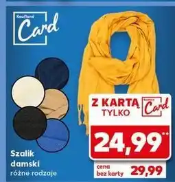 Kaufland Szalik damski oferta