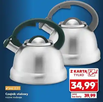 Kaufland Czajnik stalowy 2.2 l oferta