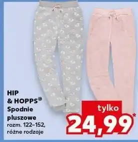 Kaufland Spodnie pluszowe dziewczęce rozm. 122-152 Hip & Hopps oferta