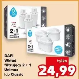 Kaufland Wkład filtrujący unimax Dafi oferta