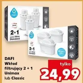 Kaufland Wkład filtrujący unimax Dafi oferta