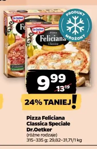 Netto Pizza quattro formaggi Dr. Oetker Feliciana oferta