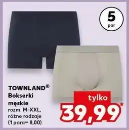 Kaufland Bokserki męskie m-xxl Townland oferta