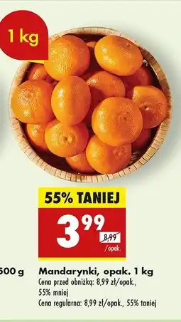 Biedronka Mandarynki oferta