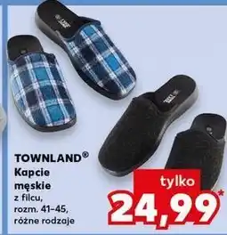 Kaufland Kapcie męskie 41-45 Townland oferta