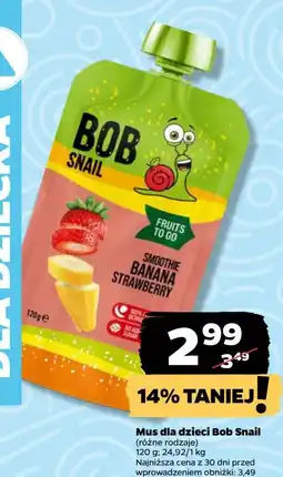 Netto Mus banan truskawka Bob Snail oferta