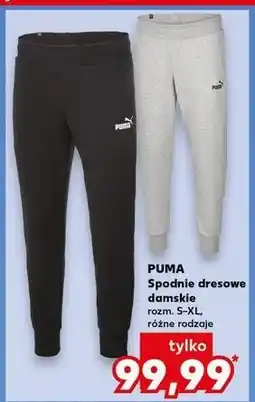 Kaufland Spodnie dresowe damskie rozm. s-xl Puma oferta