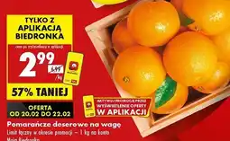 Biedronka Pomarańcze deserowe oferta