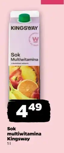 Netto Sok multiwitamina Kingsway oferta