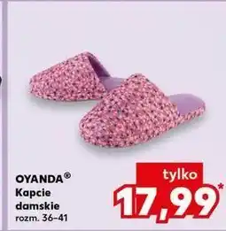 Kaufland Kapcie damskie 36-41 Oyanda oferta