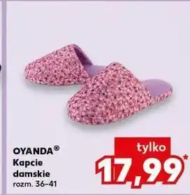 Kaufland Kapcie damskie 36-41 Oyanda oferta