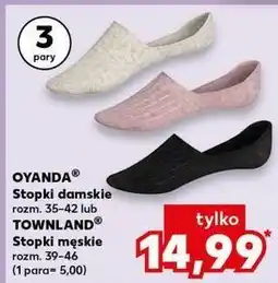 Kaufland Stopki męskie 39-46 Townland oferta