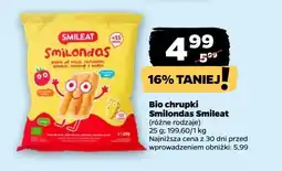 Netto Chrupki pomidorowo-serowe Smileat oferta