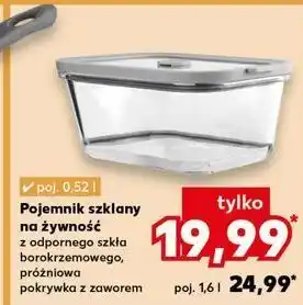 Kaufland Pojemnik szklany 1.6 l oferta