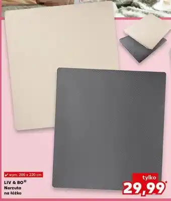 Kaufland Narzuta na łóżko 200 x 220 cm Liv & Bo oferta