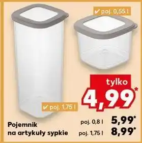 Kaufland Pojemnik na artykuły sypkie 0.55 l oferta