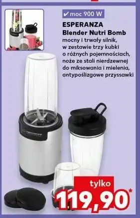 Kaufland Blender nutri bomb 9w1 Esperanza oferta