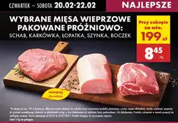 Biedronka Boczek wieprzowy bez żeber i skóry Kraina Mięs oferta