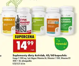 Biedronka Ashwagandha Activlab oferta