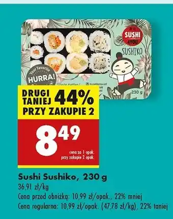 Biedronka Sushi sushiko 4You oferta