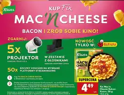 Biedronka Mac'n cheese Knorr Fix oferta