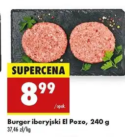 Biedronka Burger iberyjski Elpozo oferta