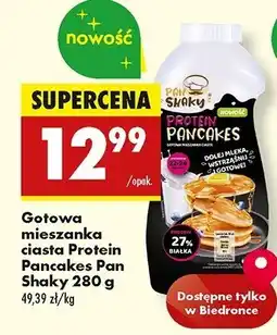 Biedronka Mieszanka do przygotowania pancakes Pan Shaky oferta