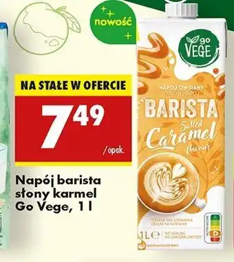 Biedronka Napój karmelowy barista Govege oferta