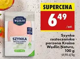 Biedronka Szynka roztoczańska parzona Kraina Wędlin Nature oferta