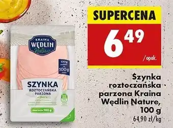 Biedronka Szynka roztoczańska parzona Kraina Wędlin Nature oferta